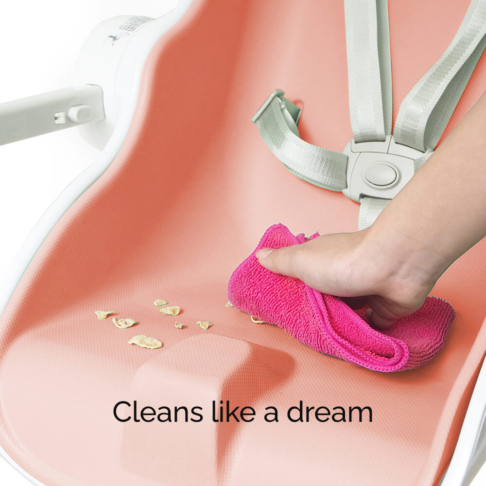 Cocoon Z High Chair | Lounger - Cotton Candy Pink