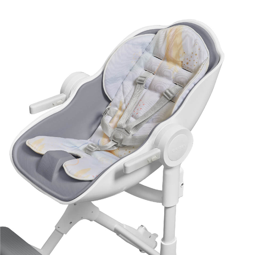Cocoon Z High Chair | Lounger + Seat Liner Combo - Ice Grey
