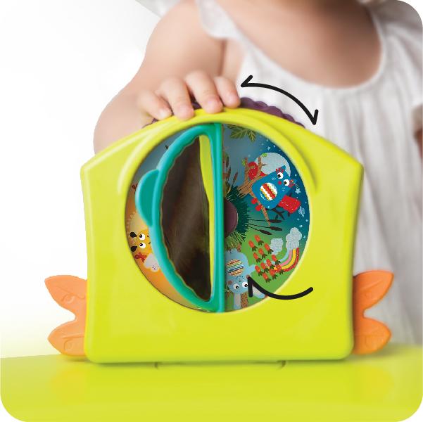 PortaPlay Toy- Mirror Book