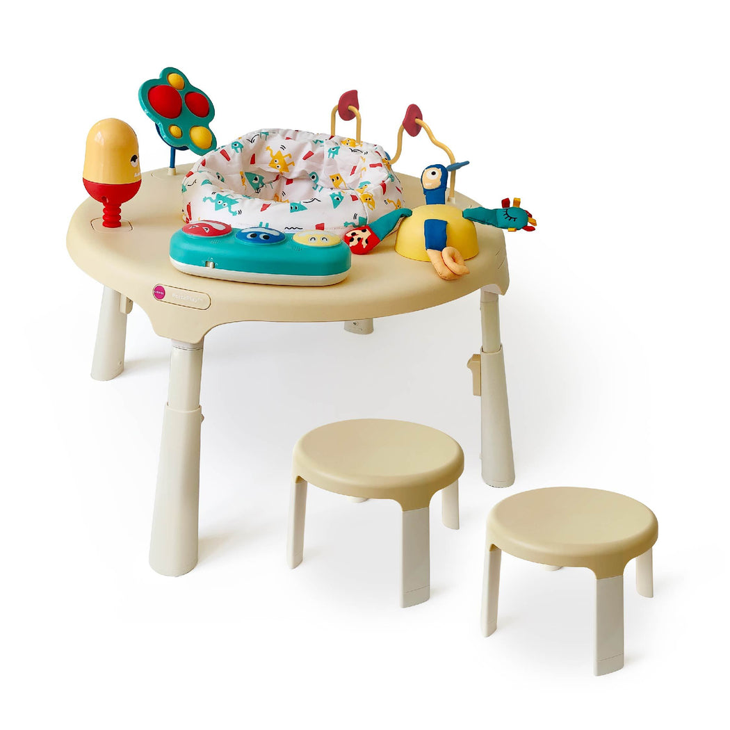 PortaPlay Stage-Based Activity Center - Monsterland Adventures + Stools Combo