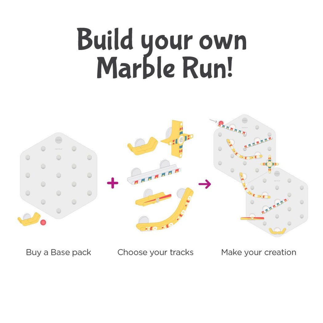 End Caps | Build your own Marble Run Or, Extend it!